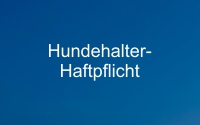 Hundehalter-Haftpflicht